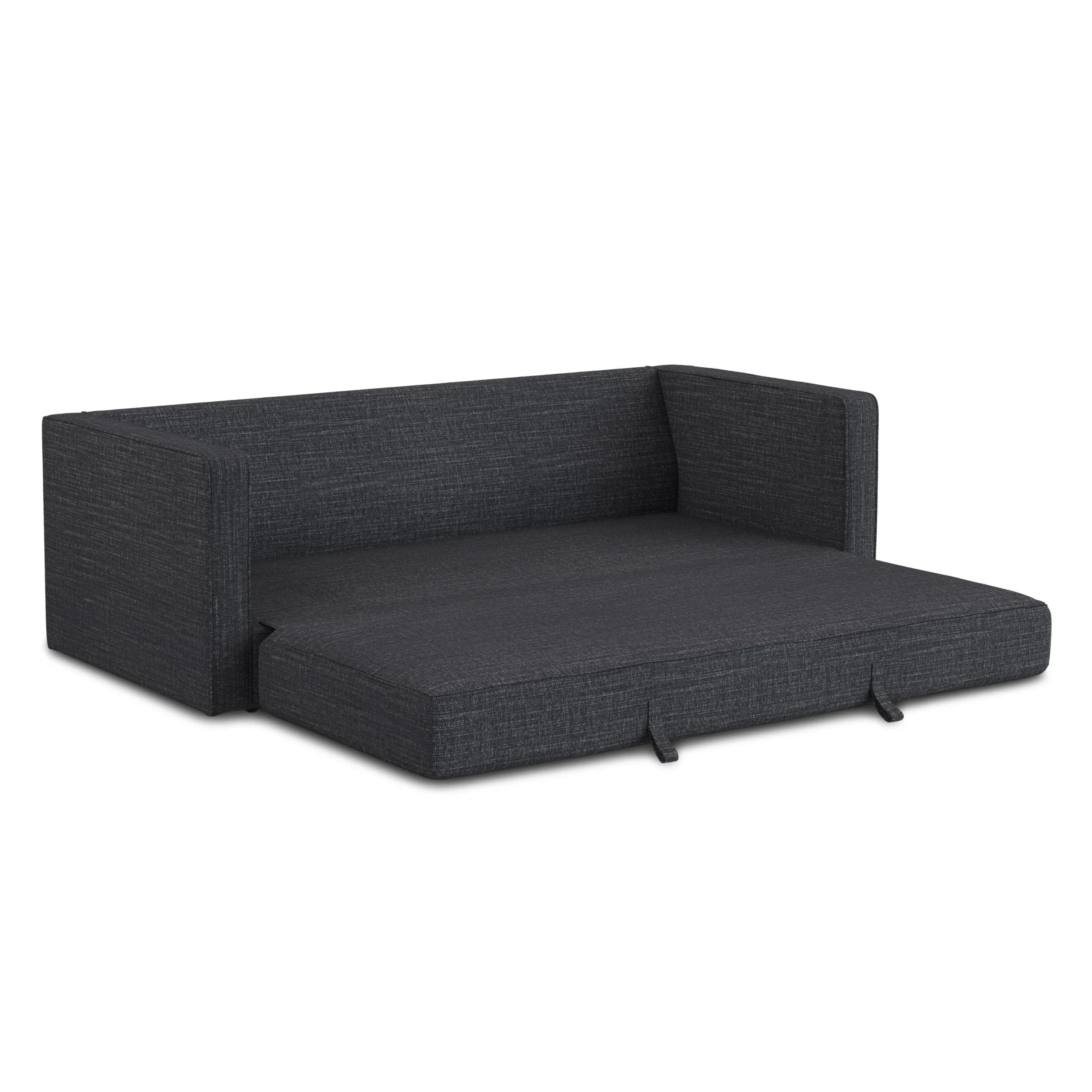 Sven 88_ Tufted Sofa Bed - Napa Charcoal - Image 4