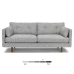 Anton 74_ Loveseat - Winter Gray