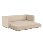 Sven 88_ Tufted Sofa Bed - Ratine Buff