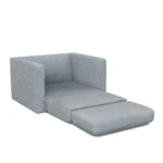 Sven 45.5_ Tufted Sleeper Chair - Silver Light Blue