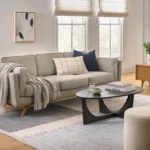 Timber 90_ Sofa - Rain Cloud Gray
