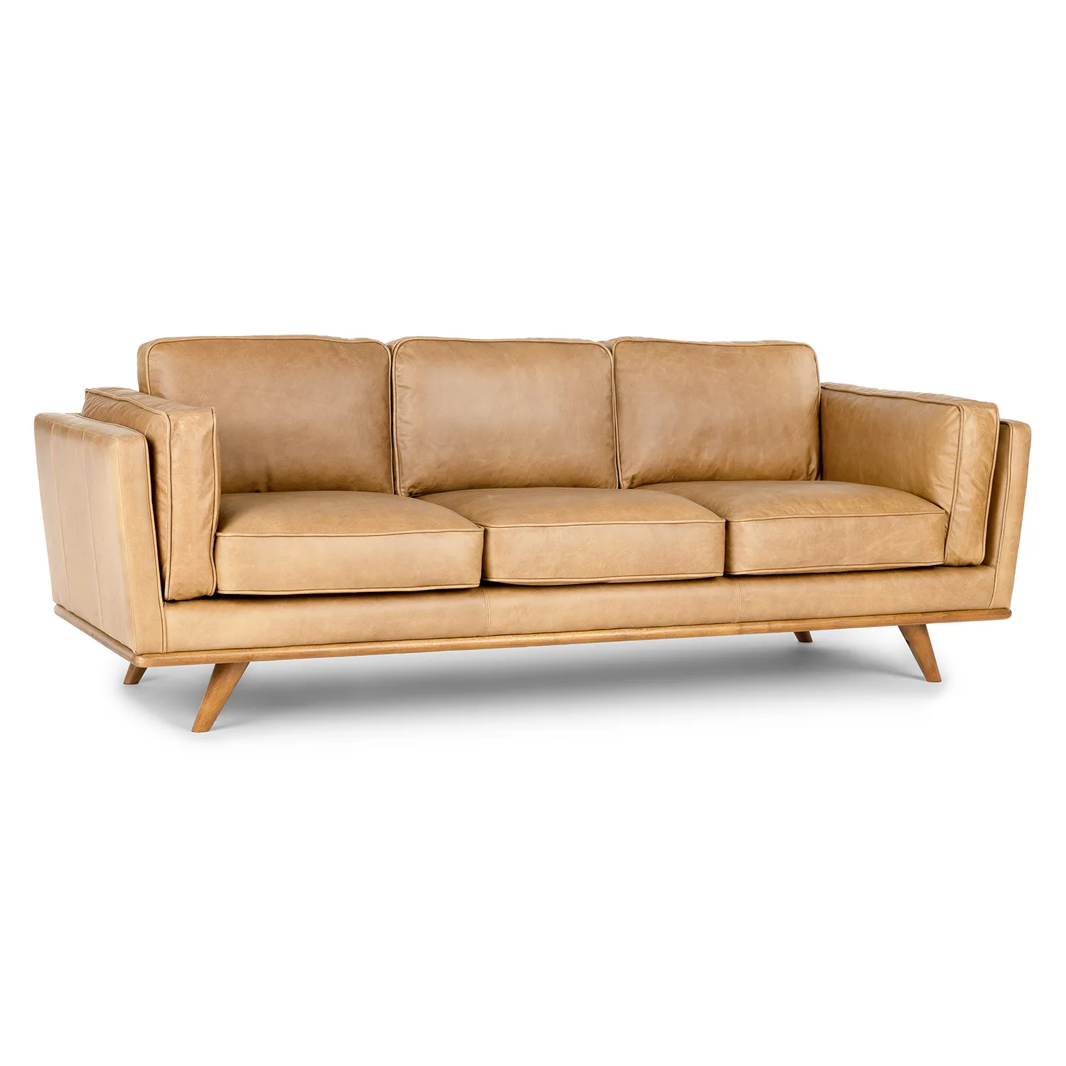 Timber 90_ Leather Sofa - Charme Tan - Image 3