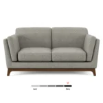 Ceni 61_ Loveseat - Quarry Gray