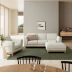 Ceni 83_ Sofa - Buckler Ivory
