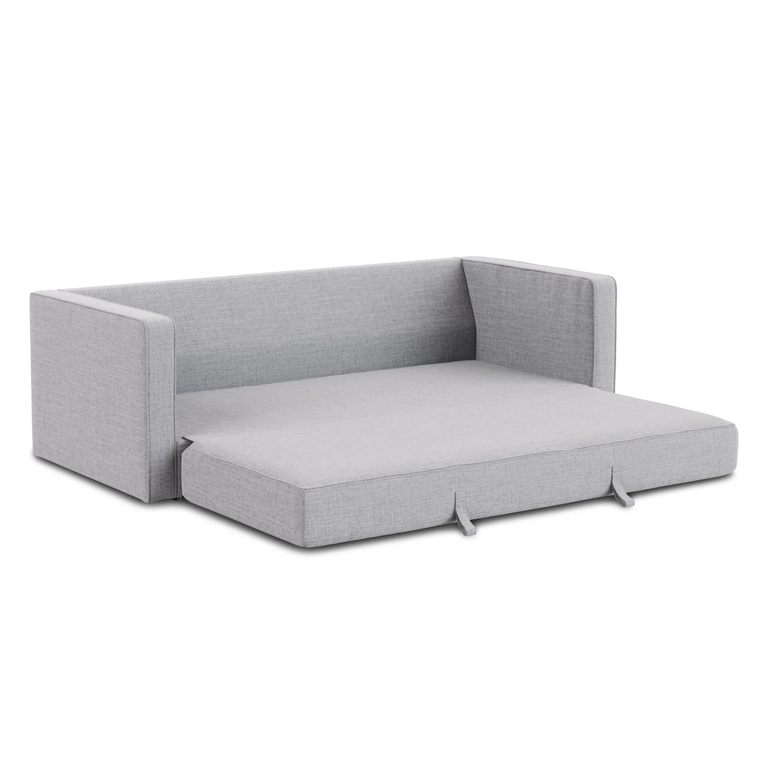 Sven 88_ Tufted Sofa Bed - Stone Gray - Image 4
