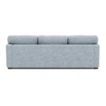 Dawn 93_ Sofa - Silver Light Blue