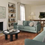 Hanson 80_ Sofa - Thistle Green