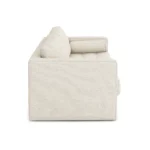 Sven 88_ Grounded Tufted Sofa - Ivory Wool Bouclé