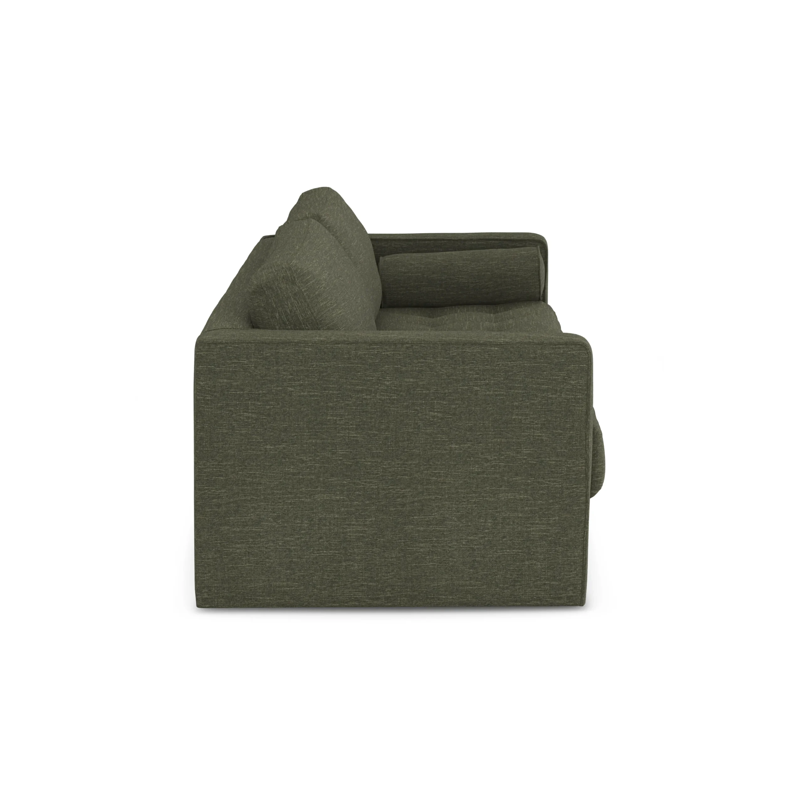 Sven 88_ Grounded Tufted Sofa - Fir Green - Image 2