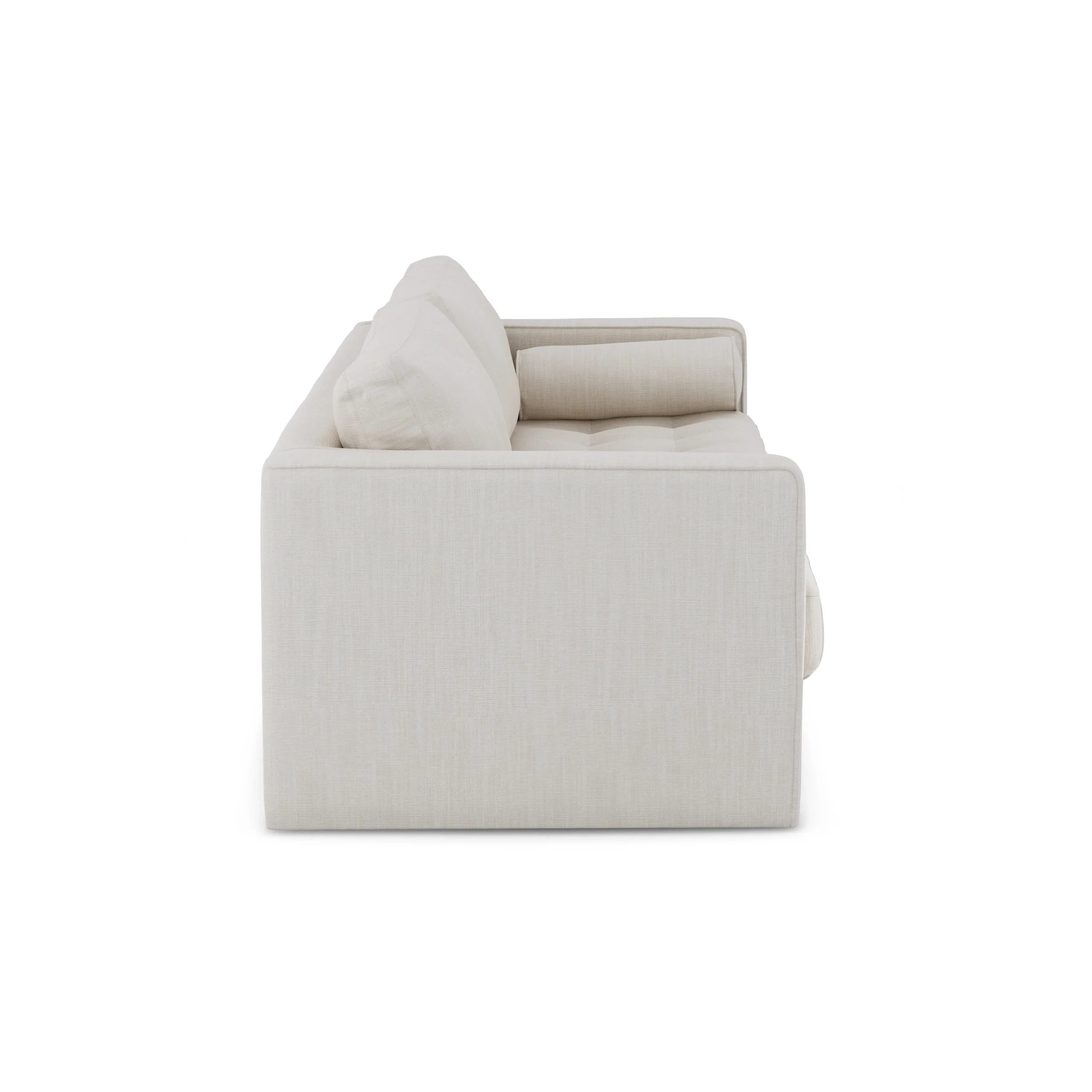 Sven 88_ Grounded Tufted Sofa - Biscuit Cream - Image 2