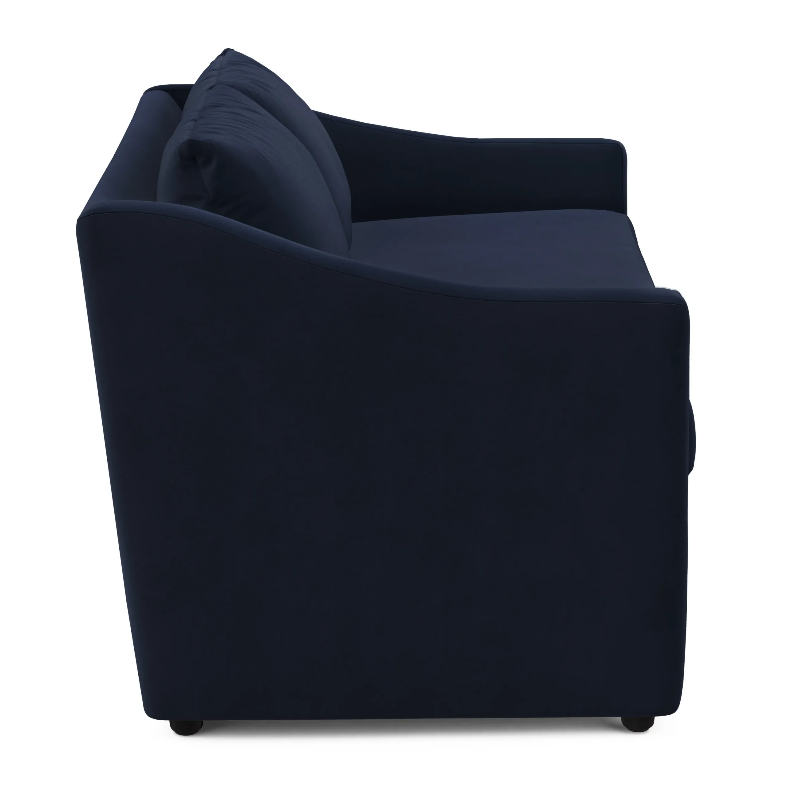 Landry 72_ Velvet Loveseat - Hale Ink - Image 4