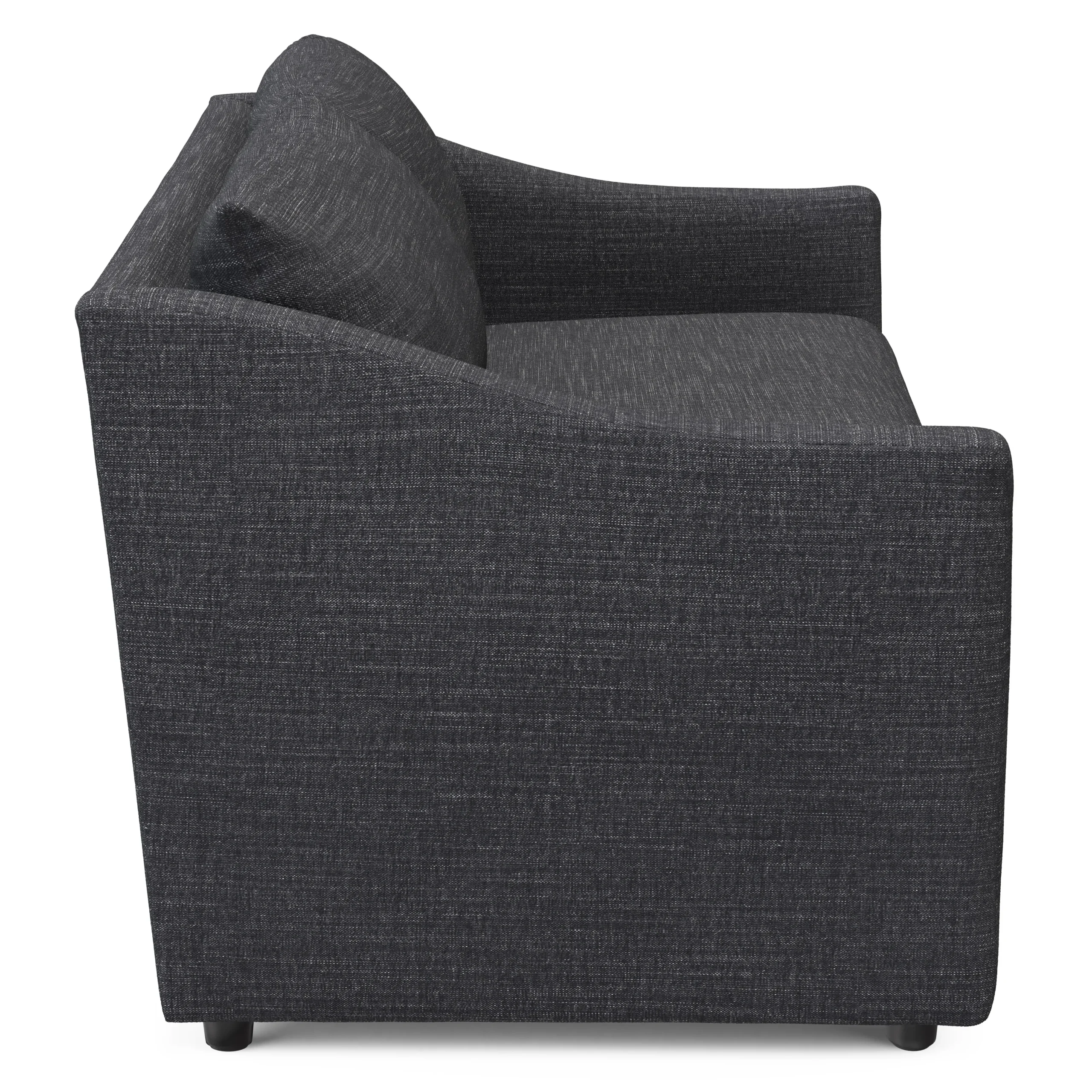Landry 84.5_ Sofa - Napa Charcoal - Image 4