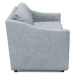 Landry 84.5_ Sofa - Silver Light Blue