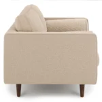 Sven 72_ Tufted Loveseat - Ratine Buff