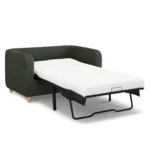Vati 53_ Sleeper Chair - Green Wool Bouclé