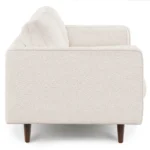Sven 72_ Tufted Loveseat - Ivory Wool Bouclé