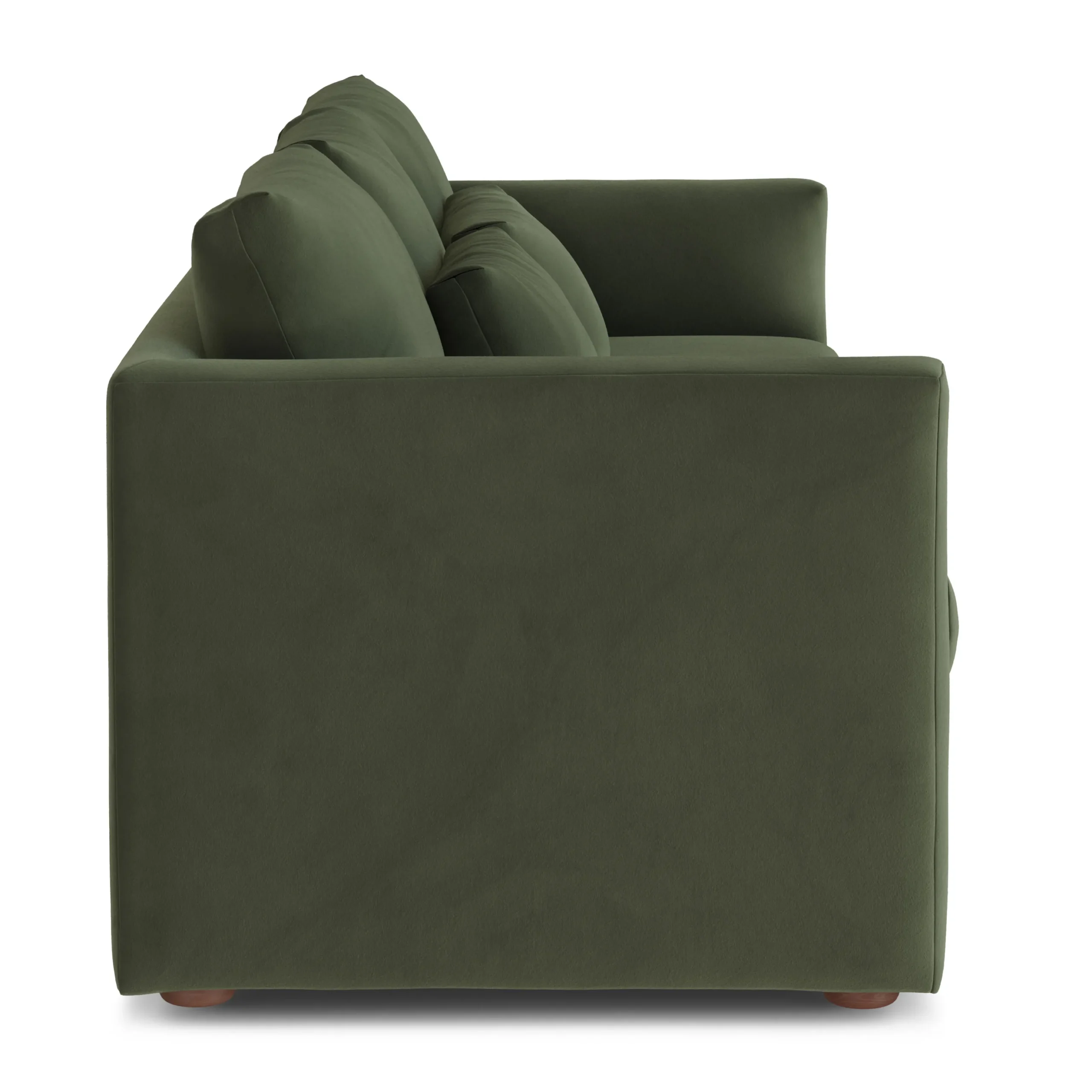 Marina 80_ Velvet Sofa - Hale Fir Green - Image 4