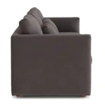 Marina 80_ Velvet Sofa - Hale Warm Gray