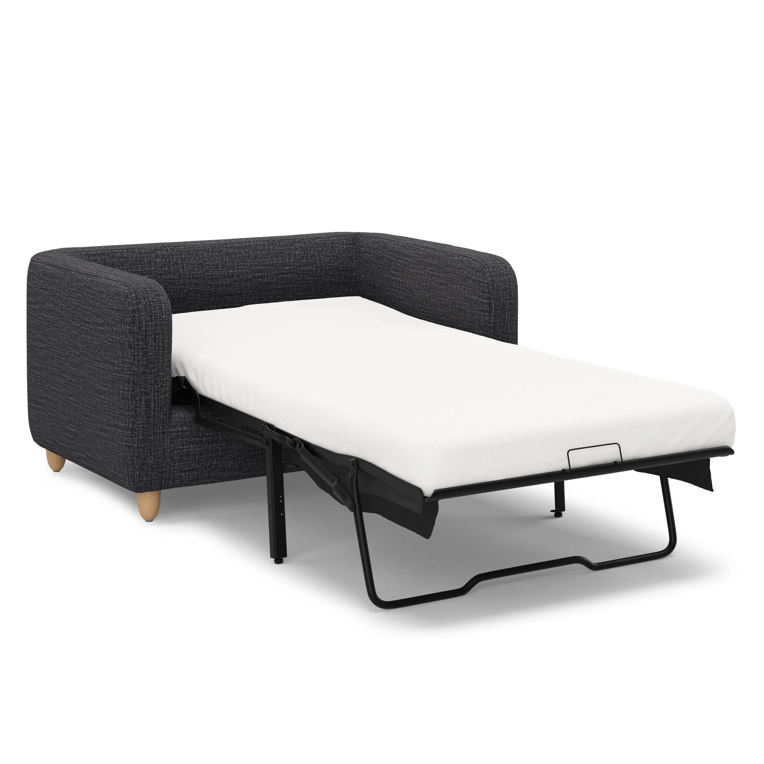 Vati 53_ Sleeper Chair - Napa Charcoal - Image 4