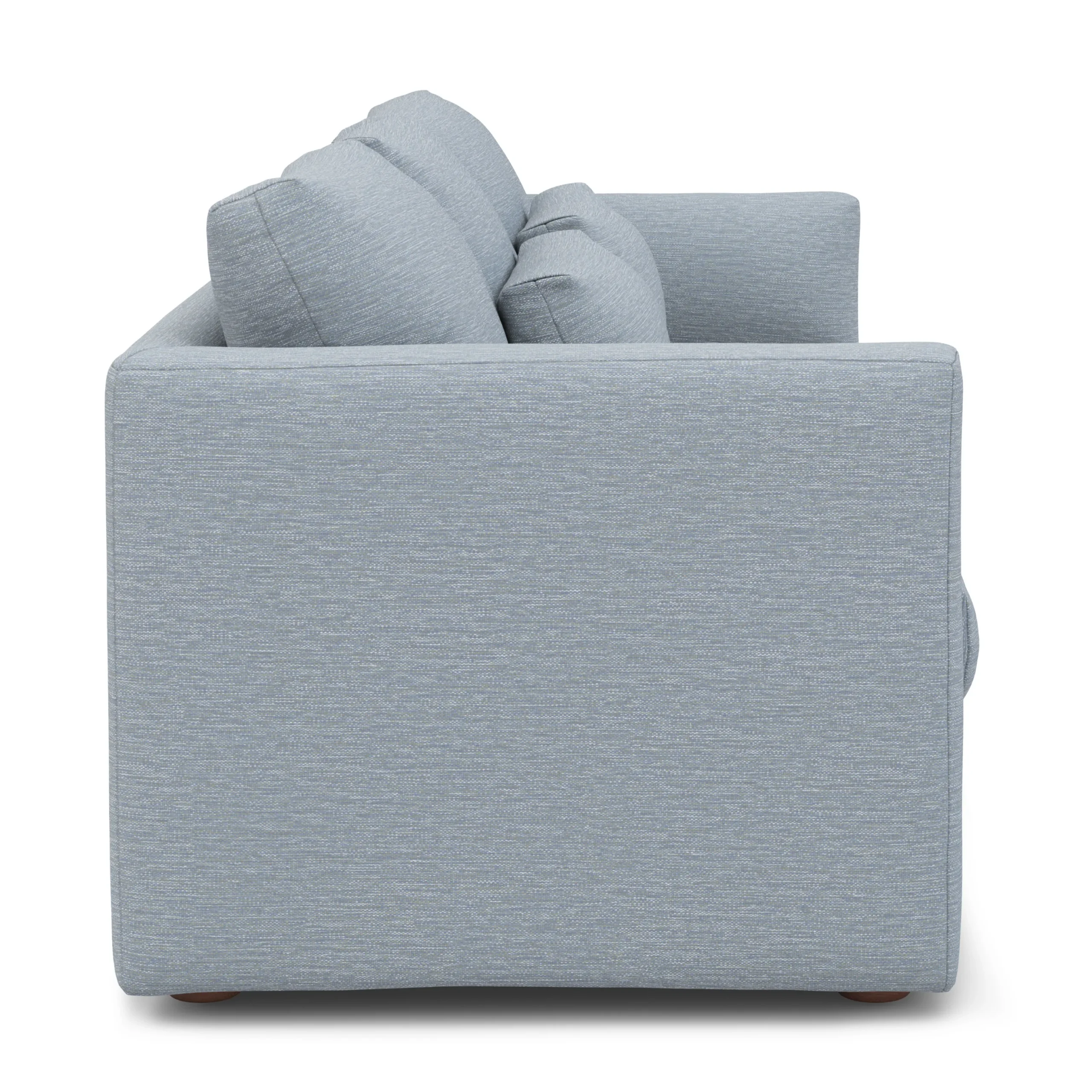 Marina 90_ Sofa - Silver Light Blue - Image 4