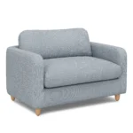 Vati 53_ Sleeper Chair -  Silver Light Blue