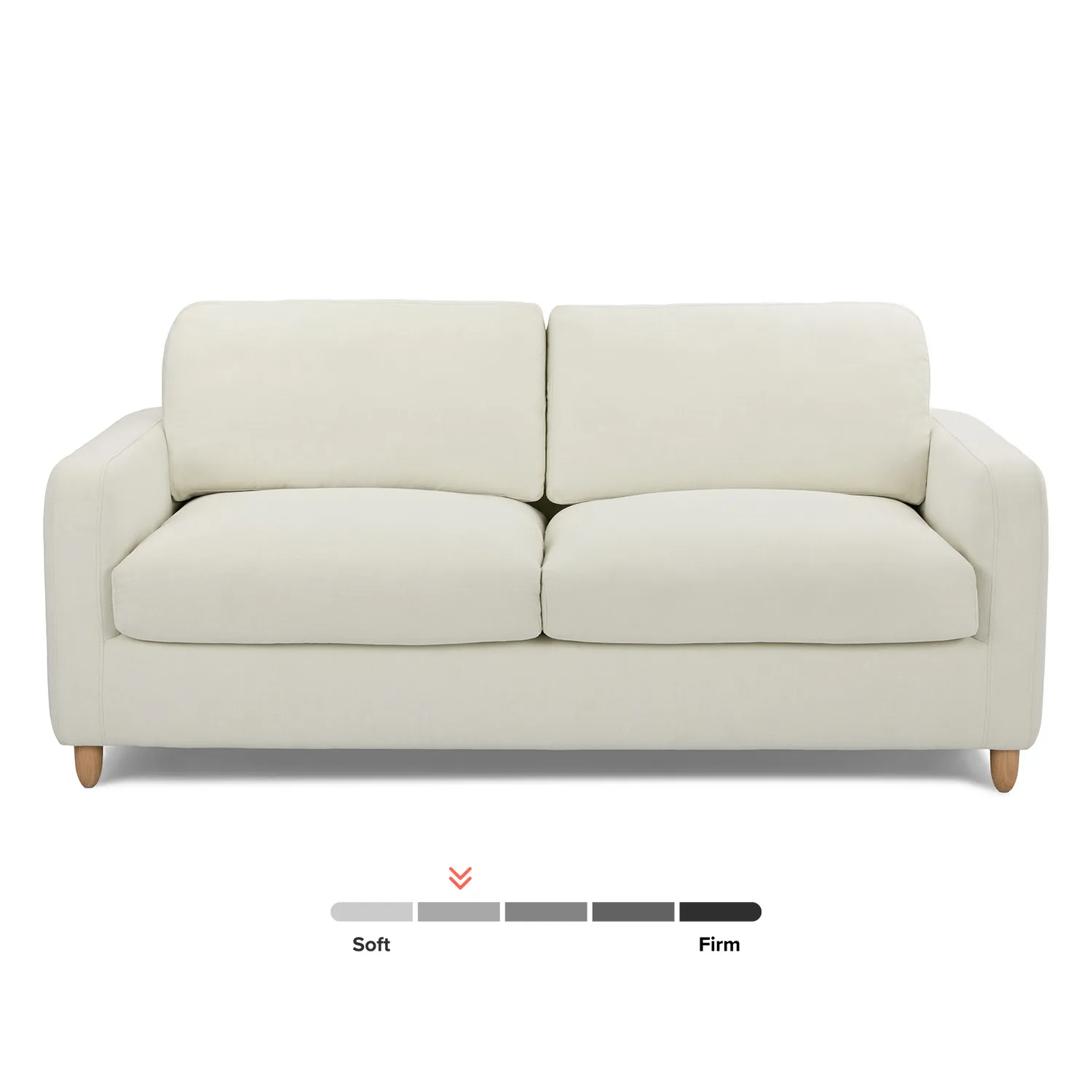 Vati 80_ Sofa Bed - Natural Oak and Buckler Ivory - Image 4