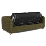 Vati 80_ Sofa Bed - Natural Oak and Napa Moss
