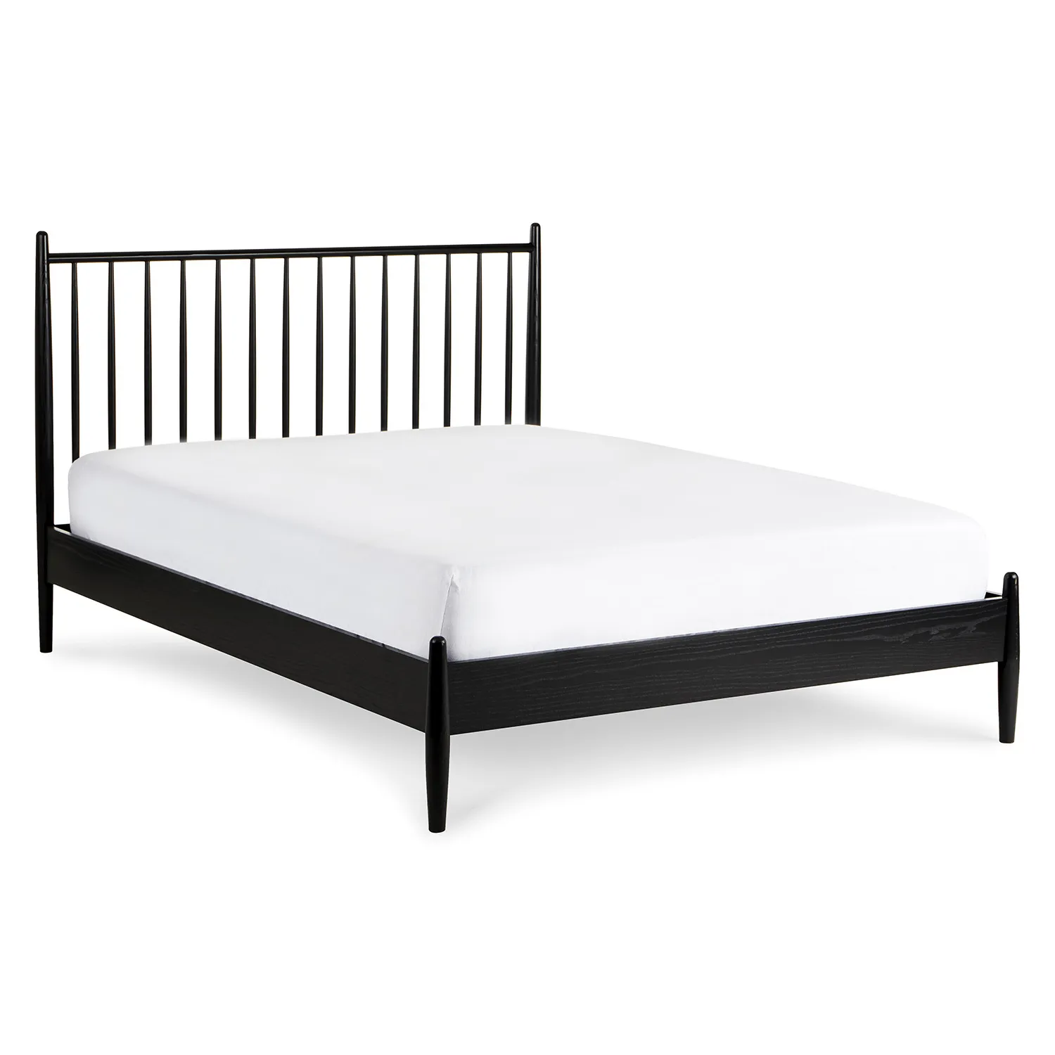 Lenia Queen Bed - Black - Image 3