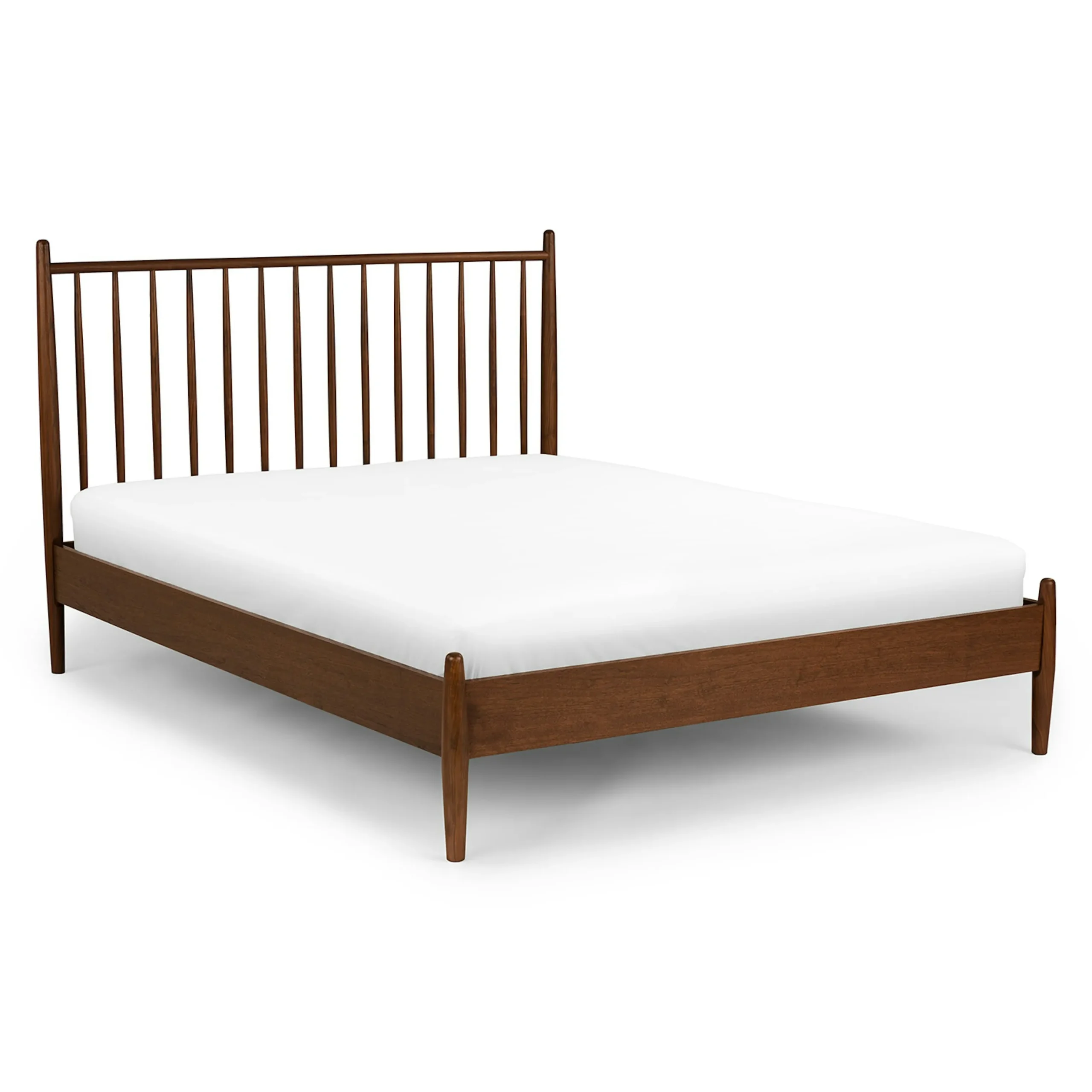 Lenia Queen Bed - Walnut - Image 3