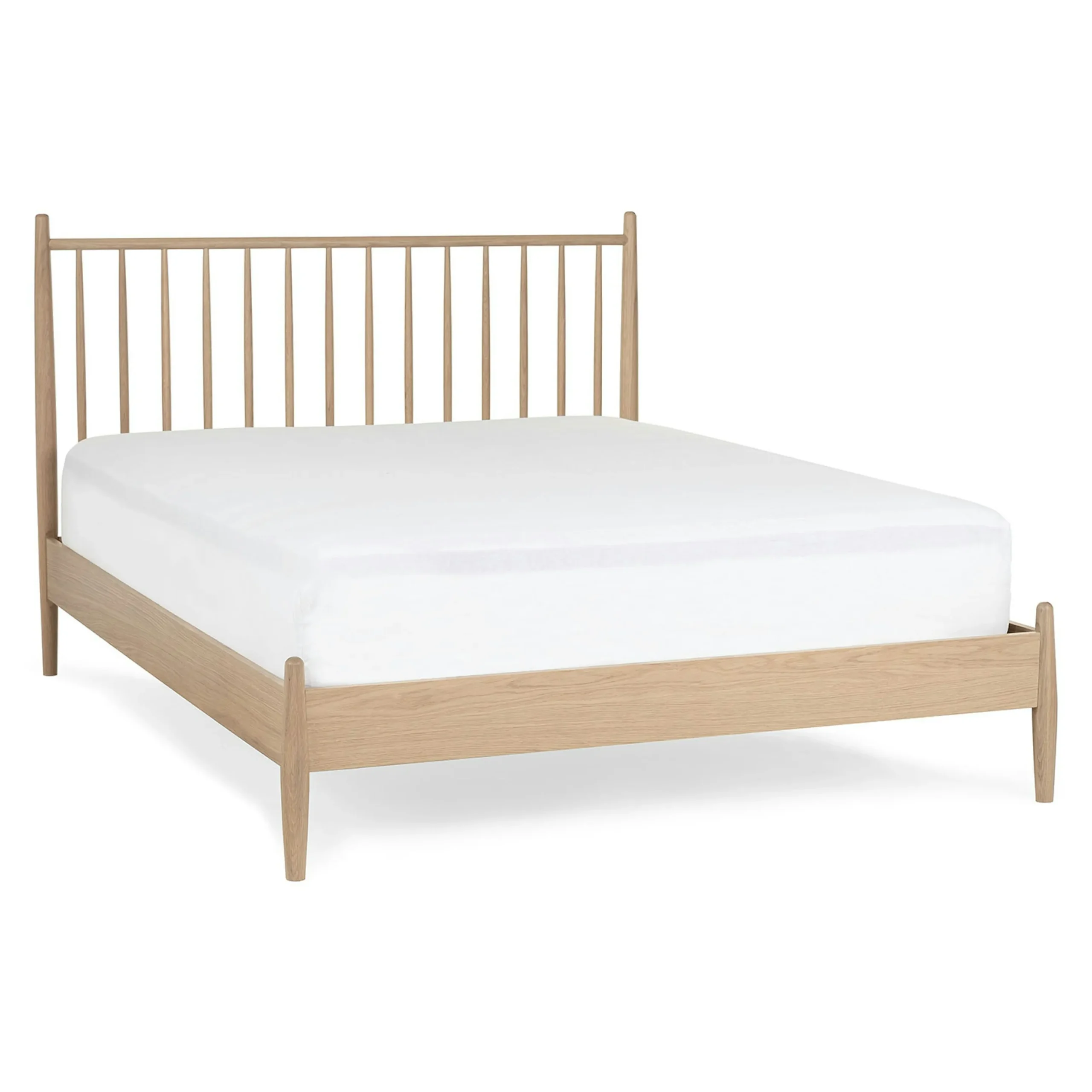 Lenia Queen Bed - White Oak - Image 3