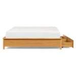 Pactera King Storage Bed - Oak