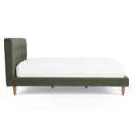 Sven King Tufted Bed - Fir Green