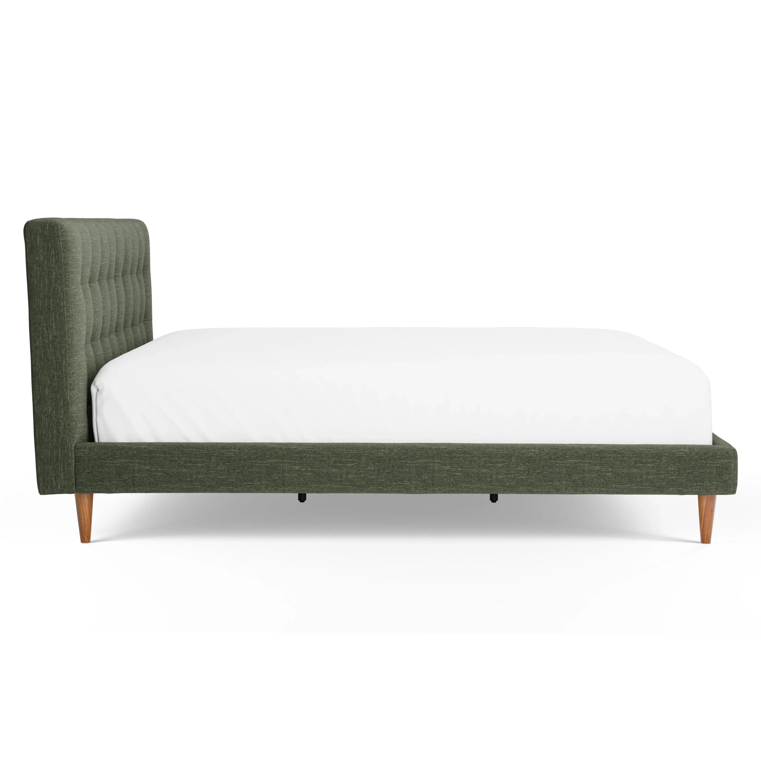 Sven King Tufted Bed - Fir Green - Image 8