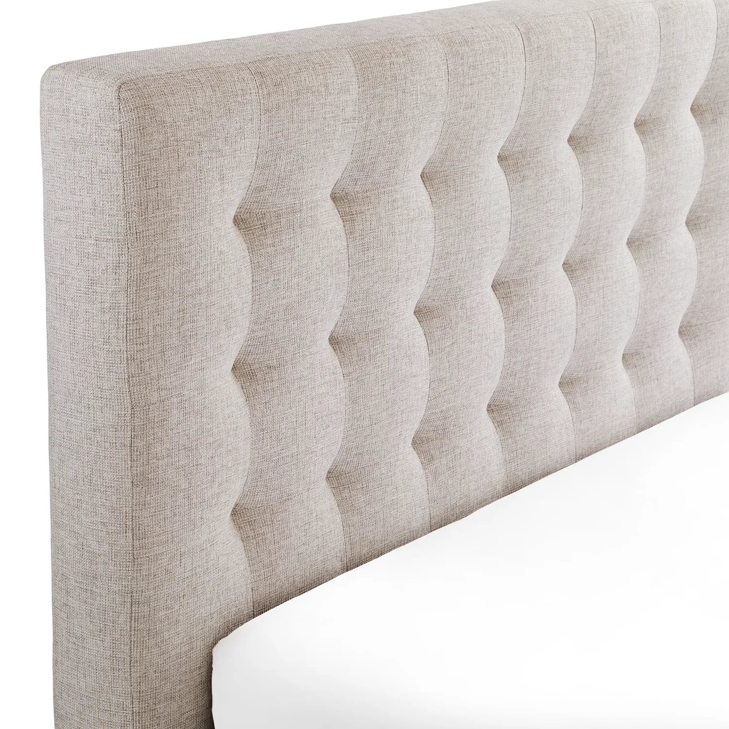 Sven Queen Tufted Storage Bed - Birch Ivory - Image 9