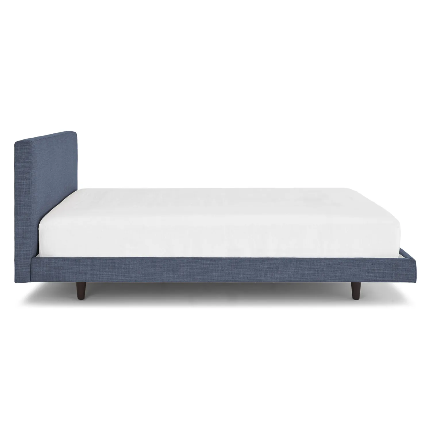 Tessu King Low Profile Upholstered Bed - Caspian Blue - Image 11