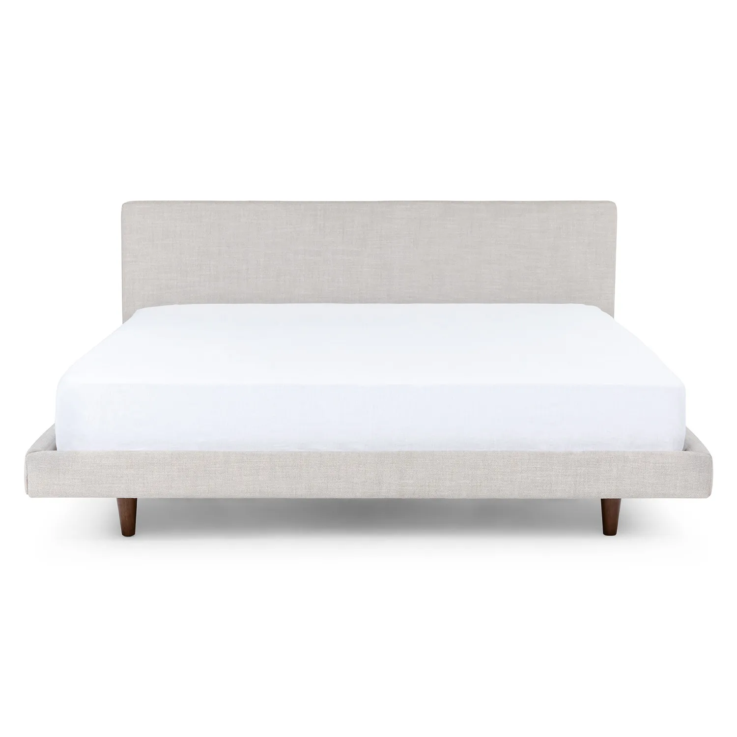 Tessu King Low Profile Upholstered Bed - Clay Taupe - Image 10