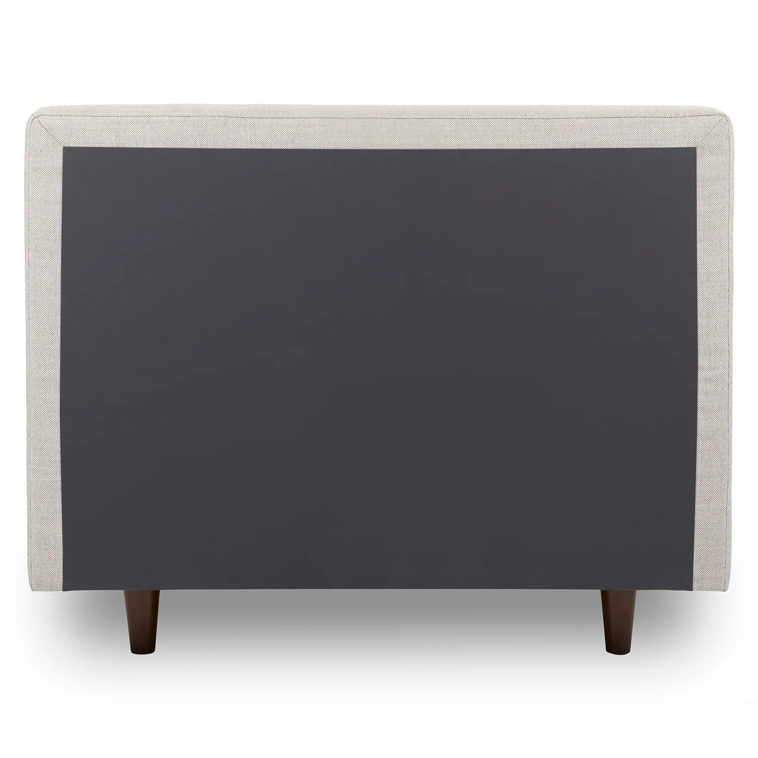 Tessu Twin Low Profile Upholstered Bed - Clay Taupe - Image 10