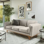 Timber 90_ Sofa - Rain Cloud Gray
