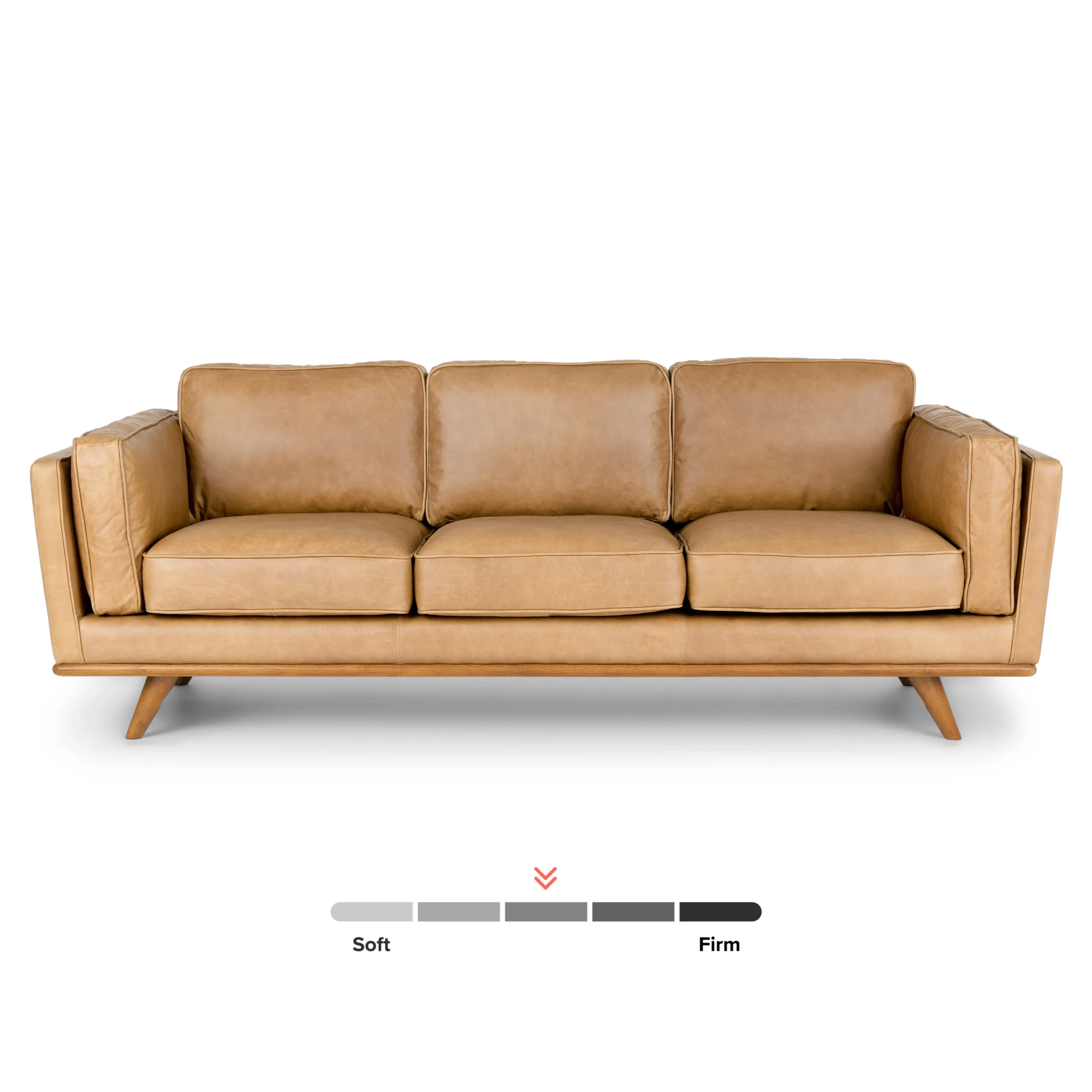 Timber 90_ Leather Sofa - Charme Tan - Image 11