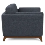 Ceni 61_ Loveseat - Denim Blue