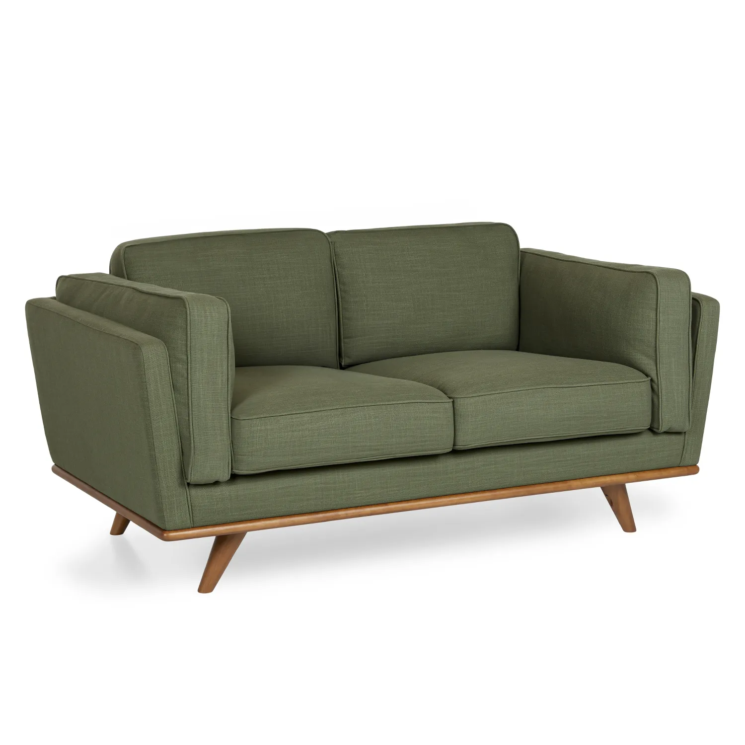 Timber 66.5_ Loveseat - Olio Green - Image 12