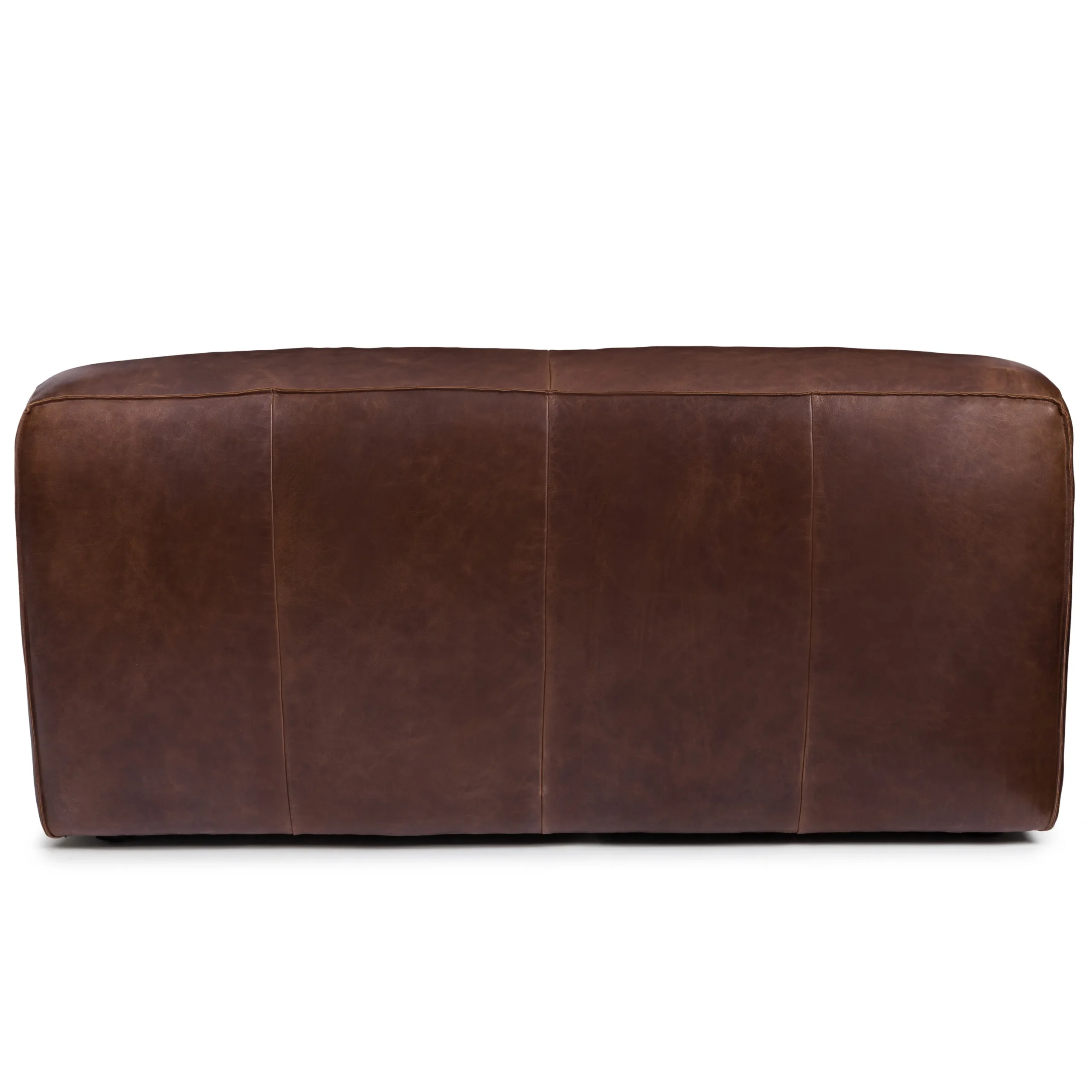Cigar 56_ Leather Loveseat - Indiana Brown - Image 6