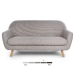 Gabriola 64_ Loveseat - Dover Gray Bouclé