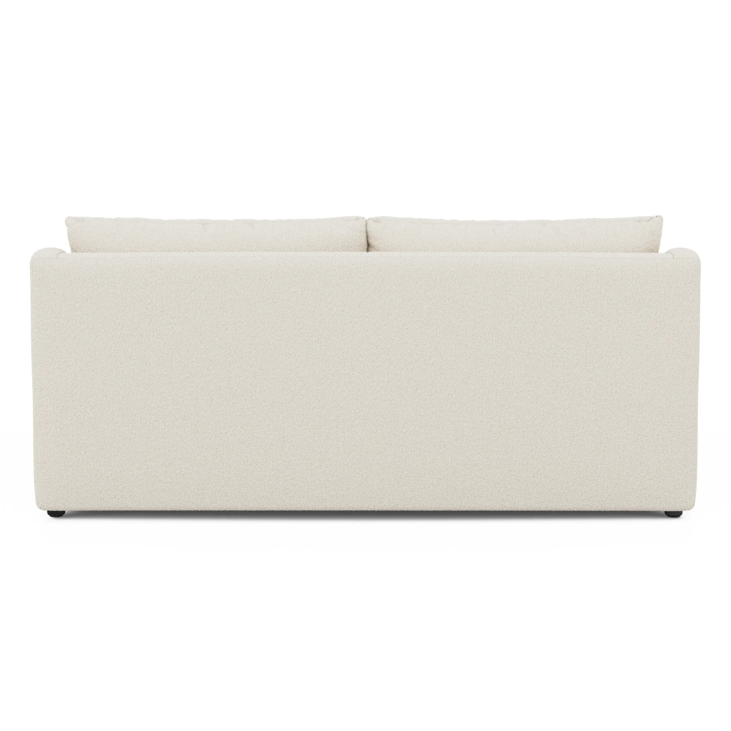 Landry 72_ Loveseat - Ivory Wool Bouclé - Image 8