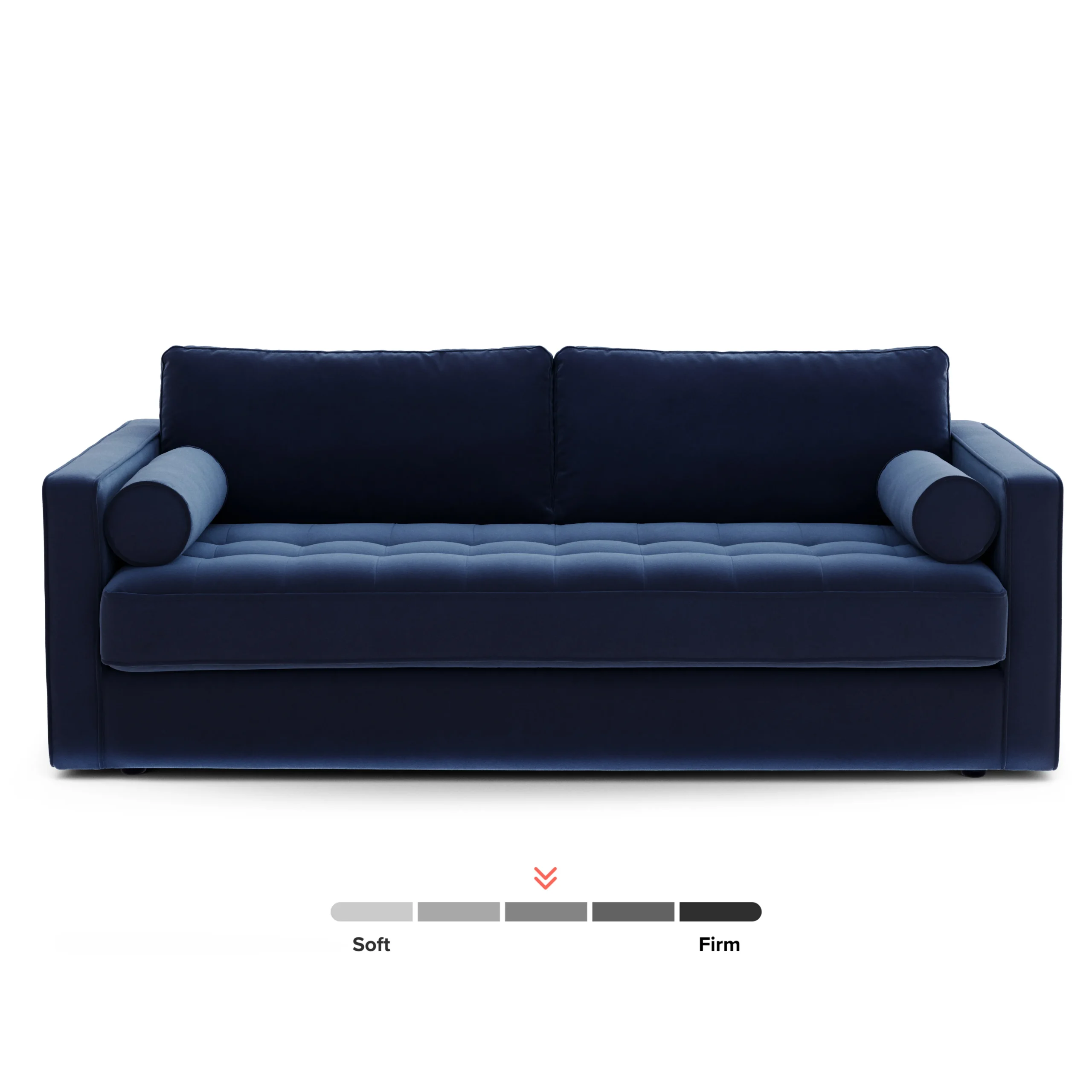 Sven 88_ Grounded Tufted Velvet Sofa - Plush Cascadia Blue - Image 11