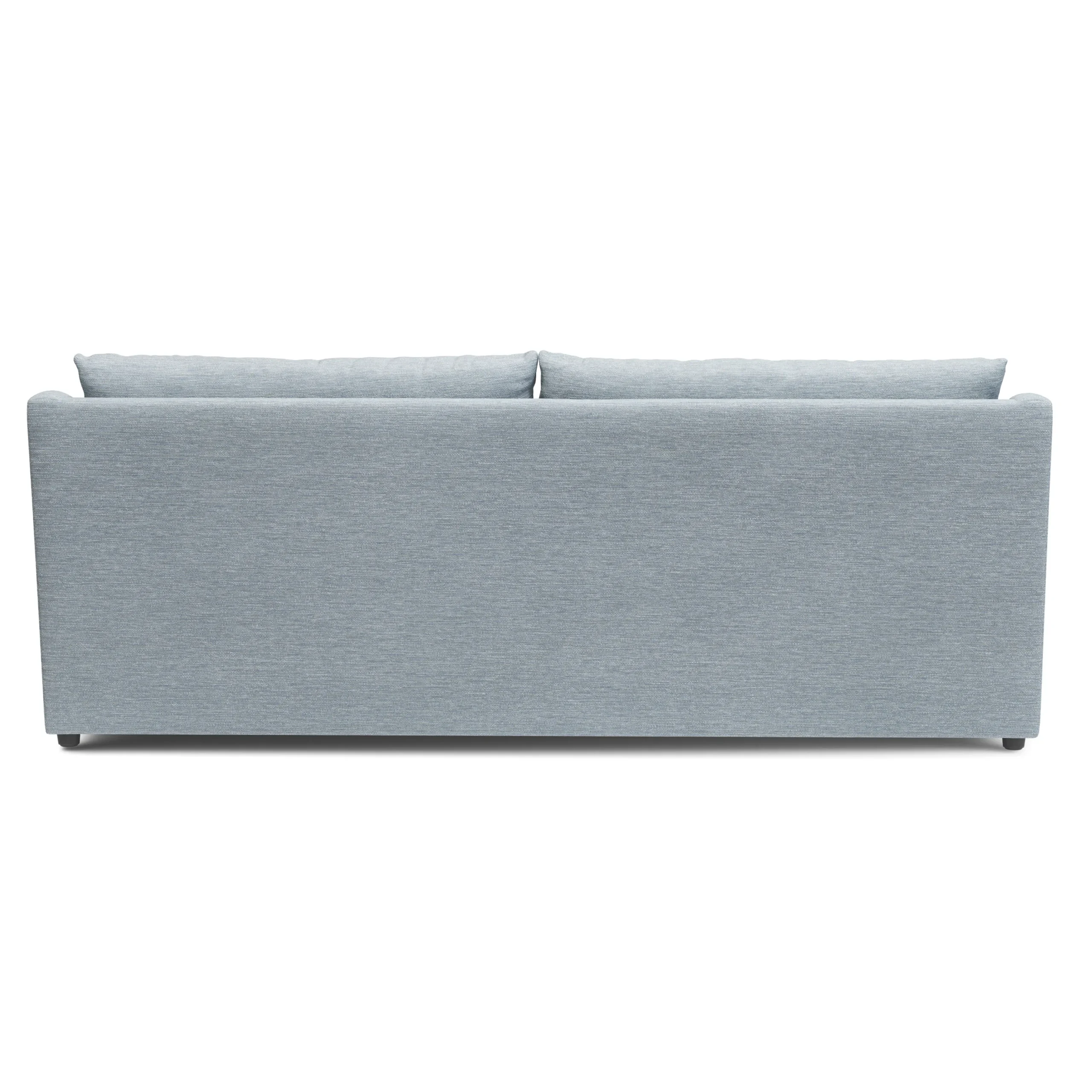 Landry 84.5_ Sofa - Silver Light Blue - Image 5