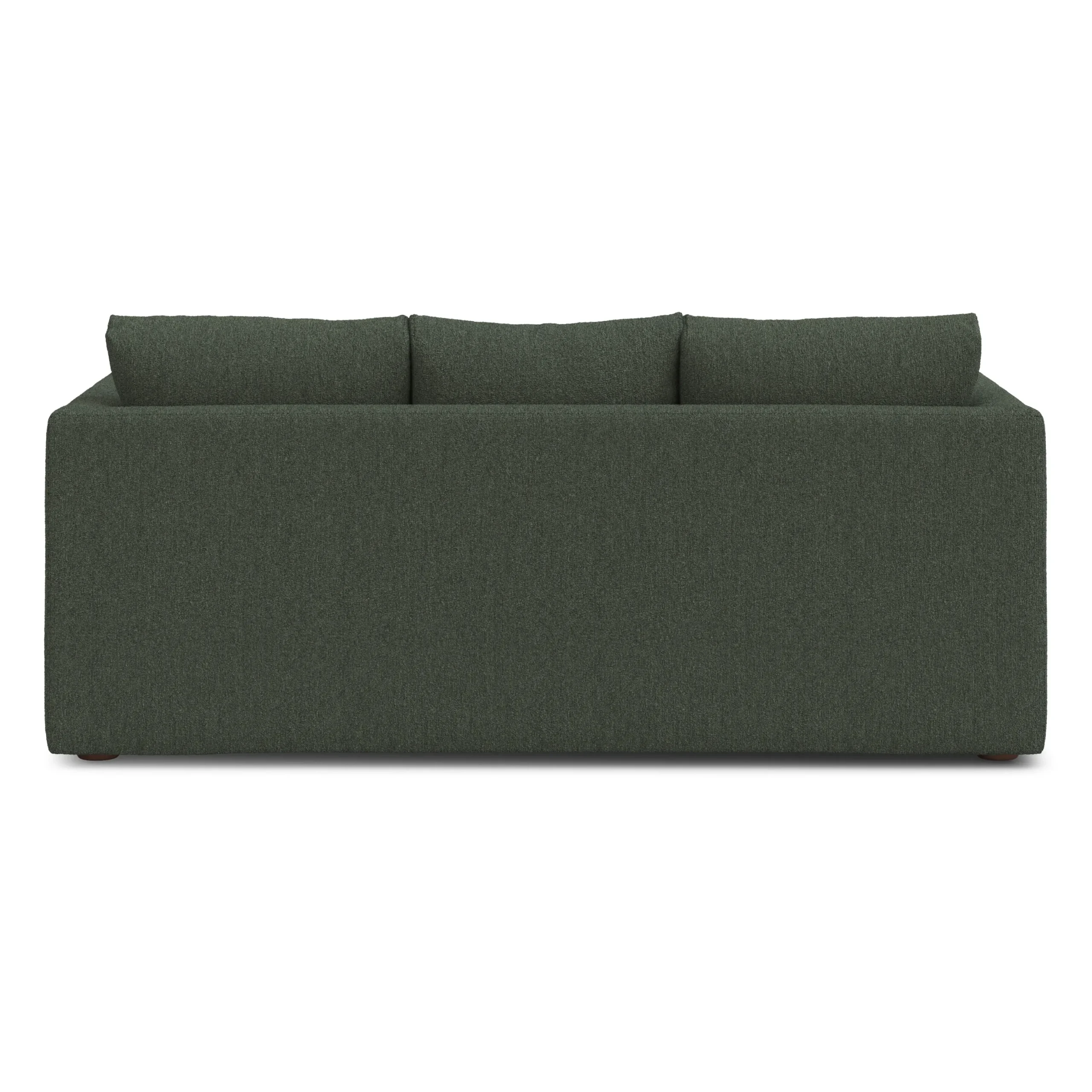 Marina 80_ Sofa - Green Wool Bouclé - Image 5