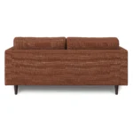 Sven 72_ Tufted Loveseat - Napa Rust