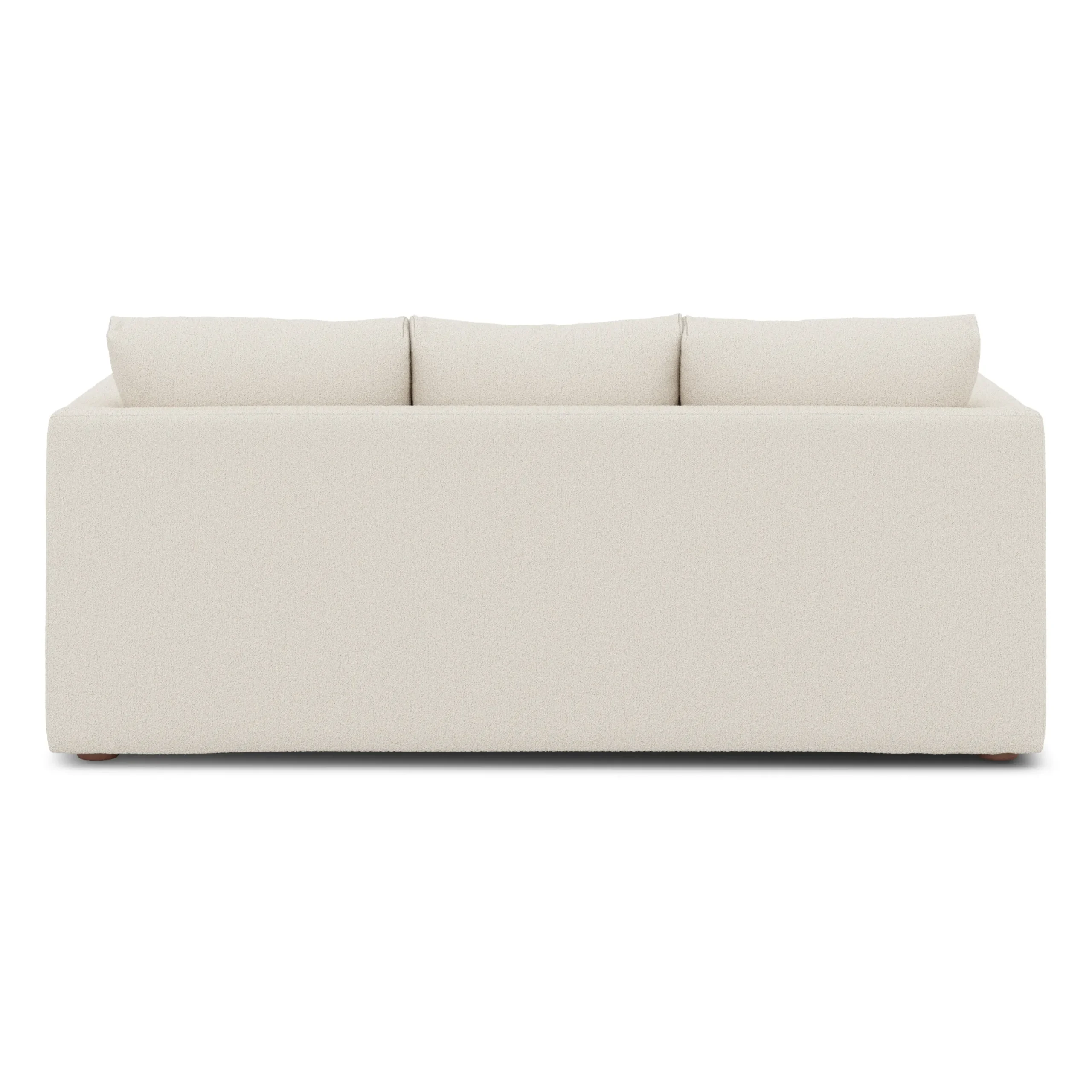 Marina 80_ Sofa - Ivory Wool Bouclé - Image 5