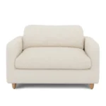Vati 53_ Sleeper Chair - Ivory Wool Bouclé